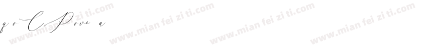 q冬oCP ove彦彦a0字体转换